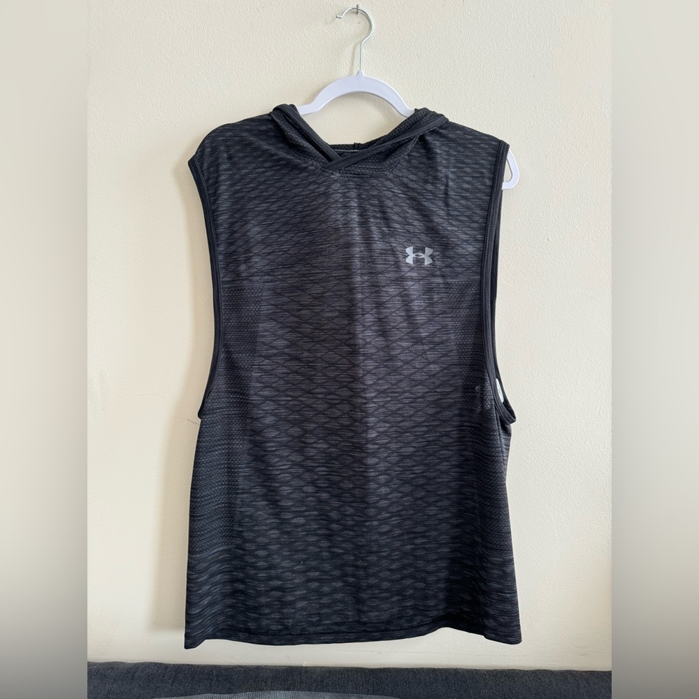 Under Armour Men's UA Sleeveless Hoodie T-Shirt
